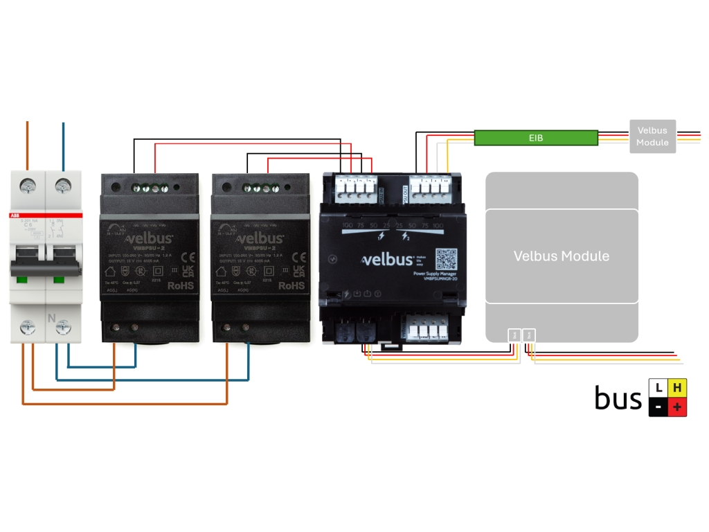 Velleman: 99/vmbpsumngr-20_connection.jpg