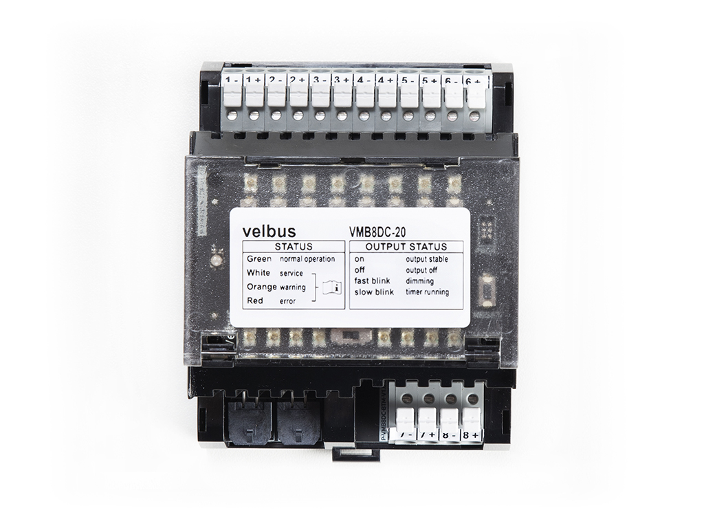[VMB8DC-20] Eight Channel 0/1-10V Universal Dimmer Controller