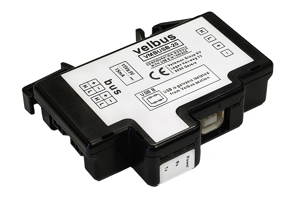[VMBUSB-20] Velbus USB interface & configuration module