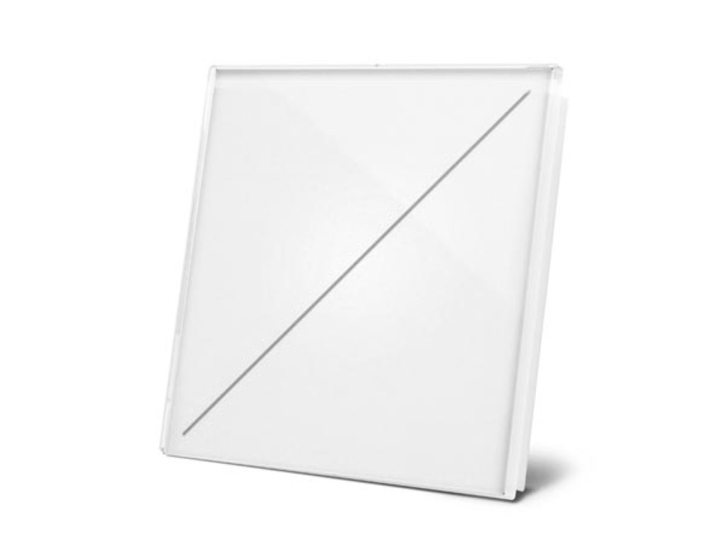 [VMBEL2-PF] Edge Lit control module with 2 touch keys - frosted pure white