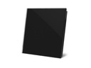 Edge Lit control module with 1 touch key - frosted black edition